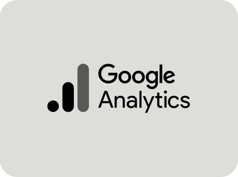Google Analytics logo black and white