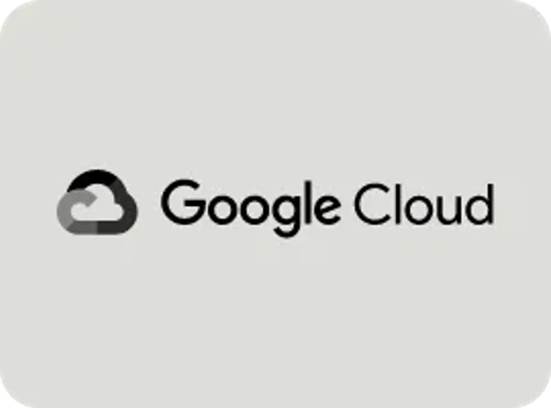 Google Cloud Platform logo black and white