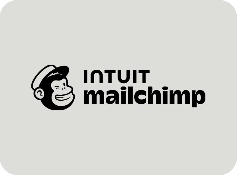 Mailchimp logo black and white