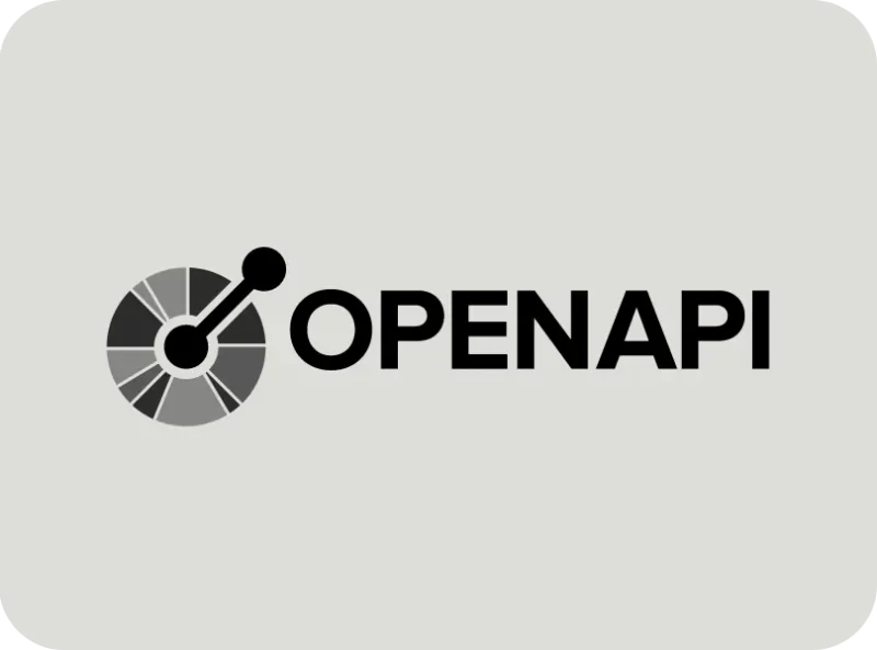 Open API logo black and white