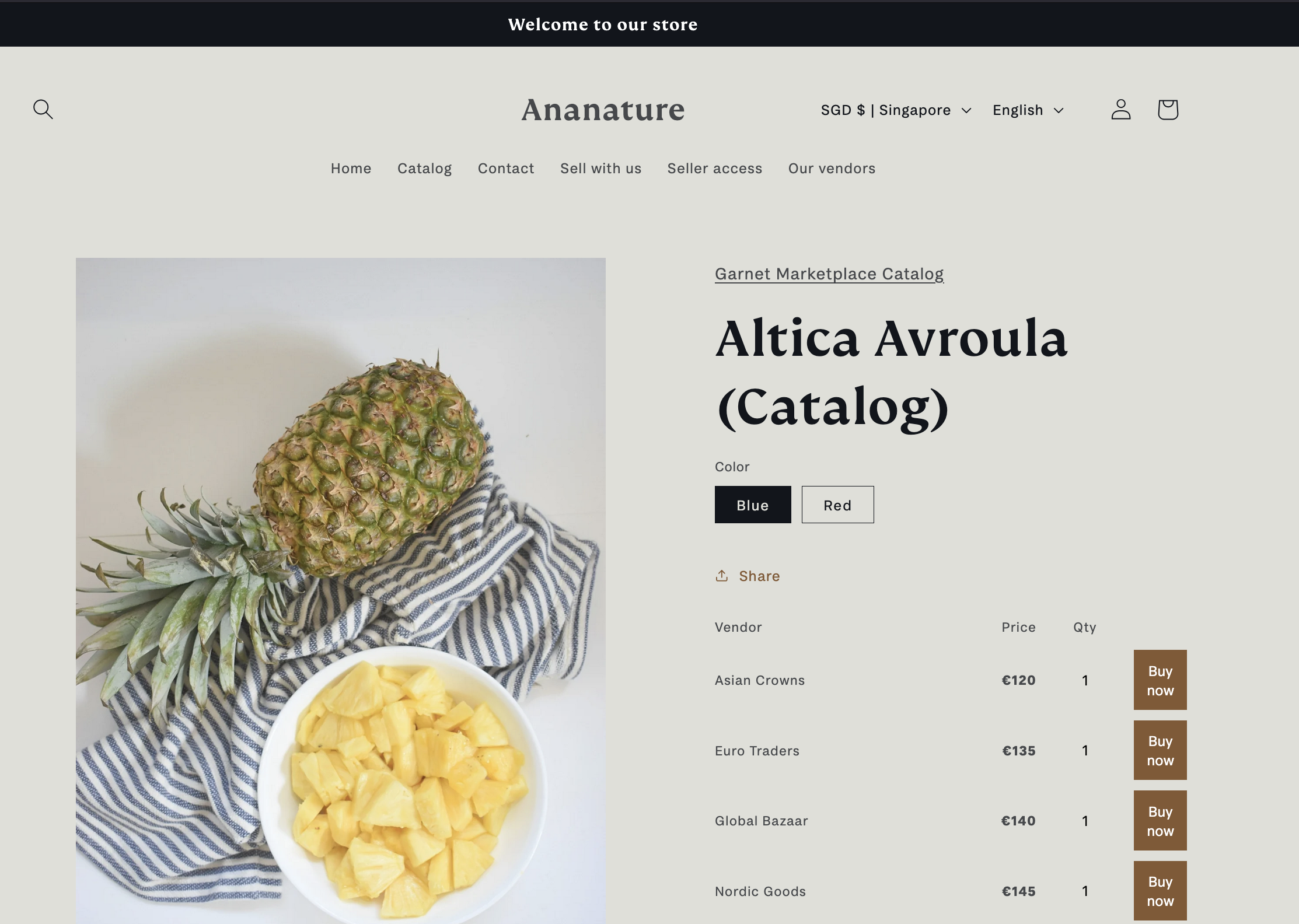 Catalog feature previewed by customers