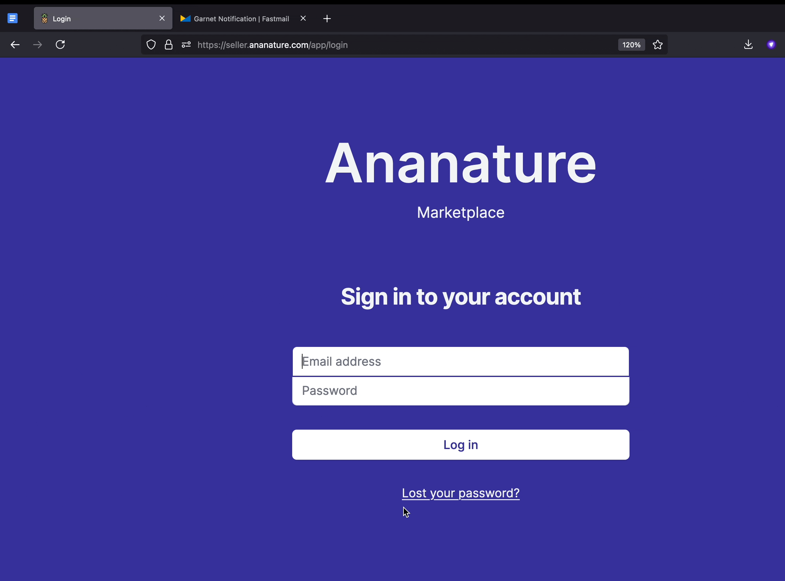 Change password demo