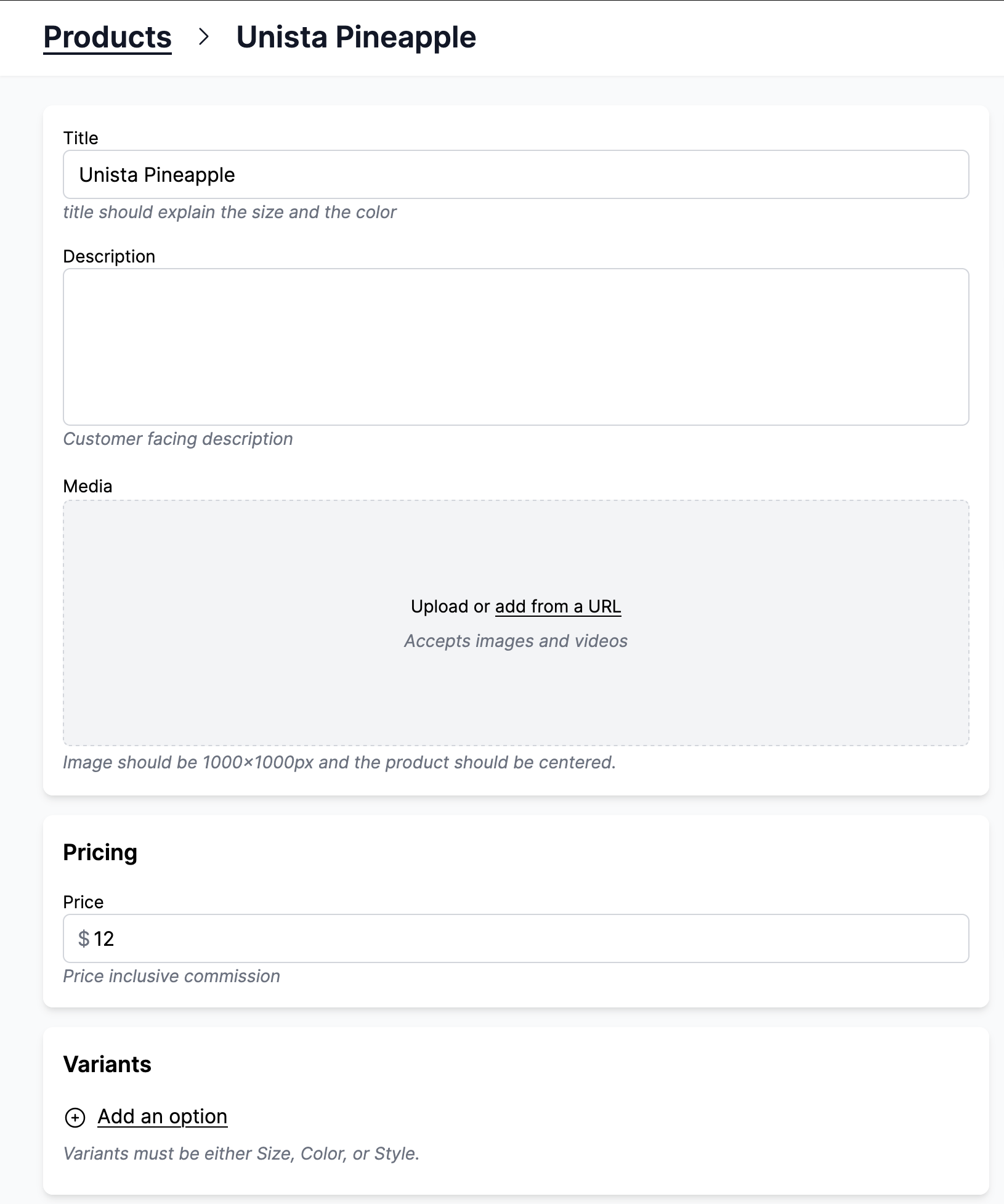 View comments on the product page