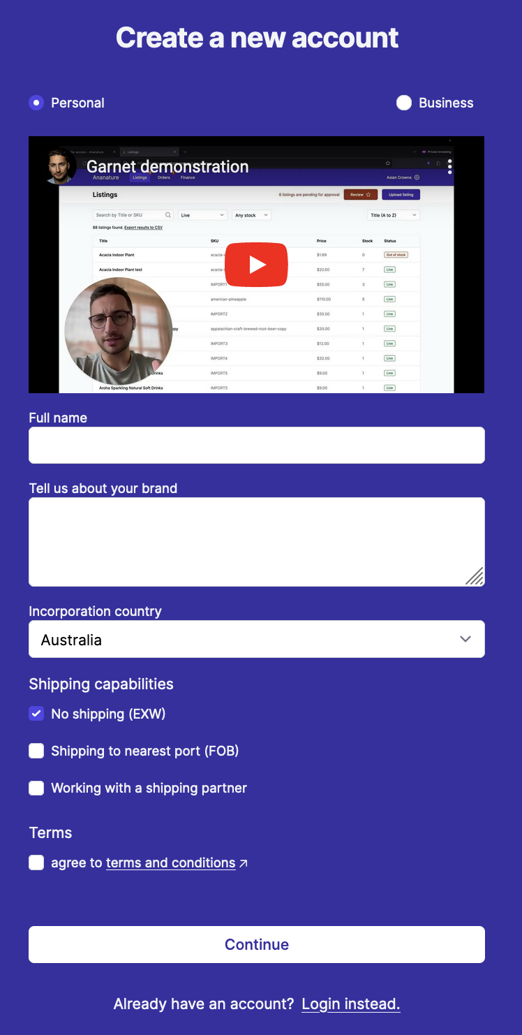 registration results