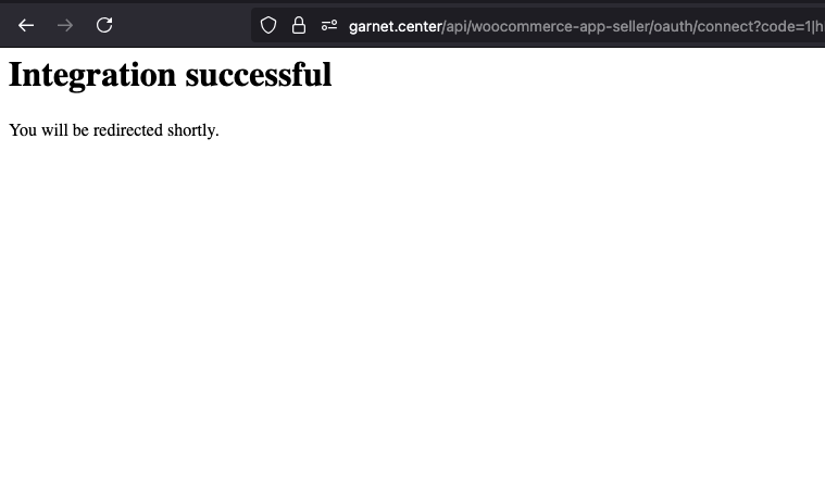 Squarespace success screenshot